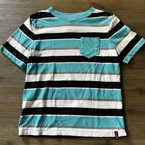 🟡EUC🟡 Tony Hawk Striped V-Neck Tee - Size 7